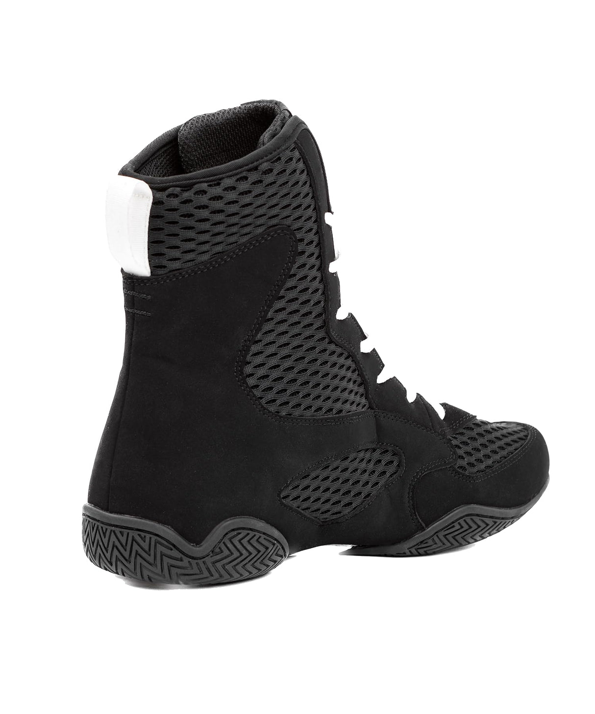 Venum Contender-Zapatillas de Boxeo, Zapatos Unisex Adulto, Negro/Blanco, 43 EU