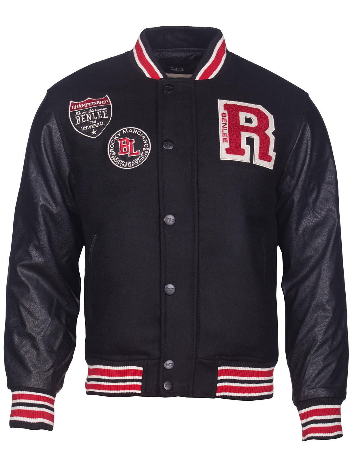 BENLEE Rocky Marciano Francis Chaqueta, Hombre, Negro, XX-Large