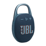 JBL Clip 5, Altavoz inalámbrico portátil con Bluetooth, resistente al agua y al polvo IP67, hasta 12h de reproducción y más con Playtime Boost activado, azul