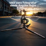 Rollei Rock Solid Alpha Mark III, 166cm Tripode Carbono Fotografia Trípode Profesional para Cámaras con Capacidad de Carga de 30kg Camera Tripod Negro con Rótula Ajustable para DSLR Videocámara