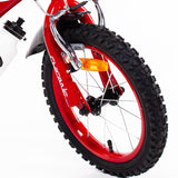 SCH Bici Chicane Bicicleta niño, roja, 14" (35,5 cm)