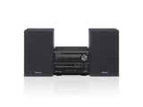 Panasonic SC-PM250BEGK Micro Hi-Fi de 2 Canales, Radio Digital Dab+, Reproductor de CD, Bluetooth, USB, Audio, Graves Ricos y Sonido Claro, diseño Compacto y Elegante, Color Negro