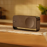 Bose SoundLink Home Altavoz, Altavoz Bluetooth de Estantería Portátil e Inalámbrico, hasta 9 Horas de Batería, Madera cálida