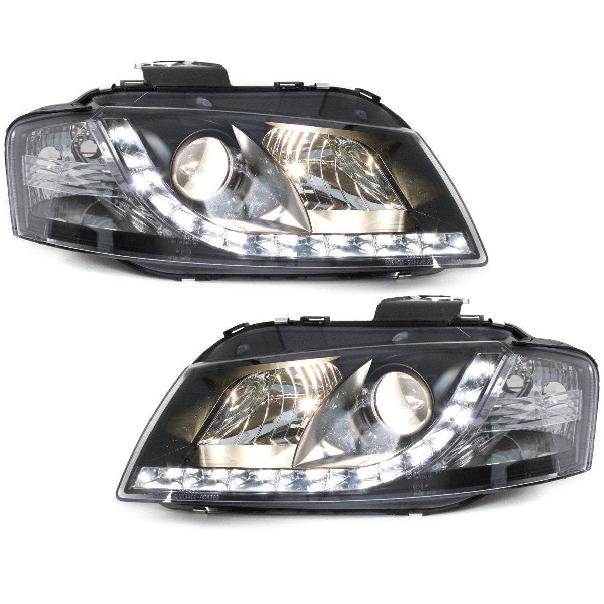 Sonar SK3480-ADA303-CJM - Faros delanteros diurnos, Color Negro