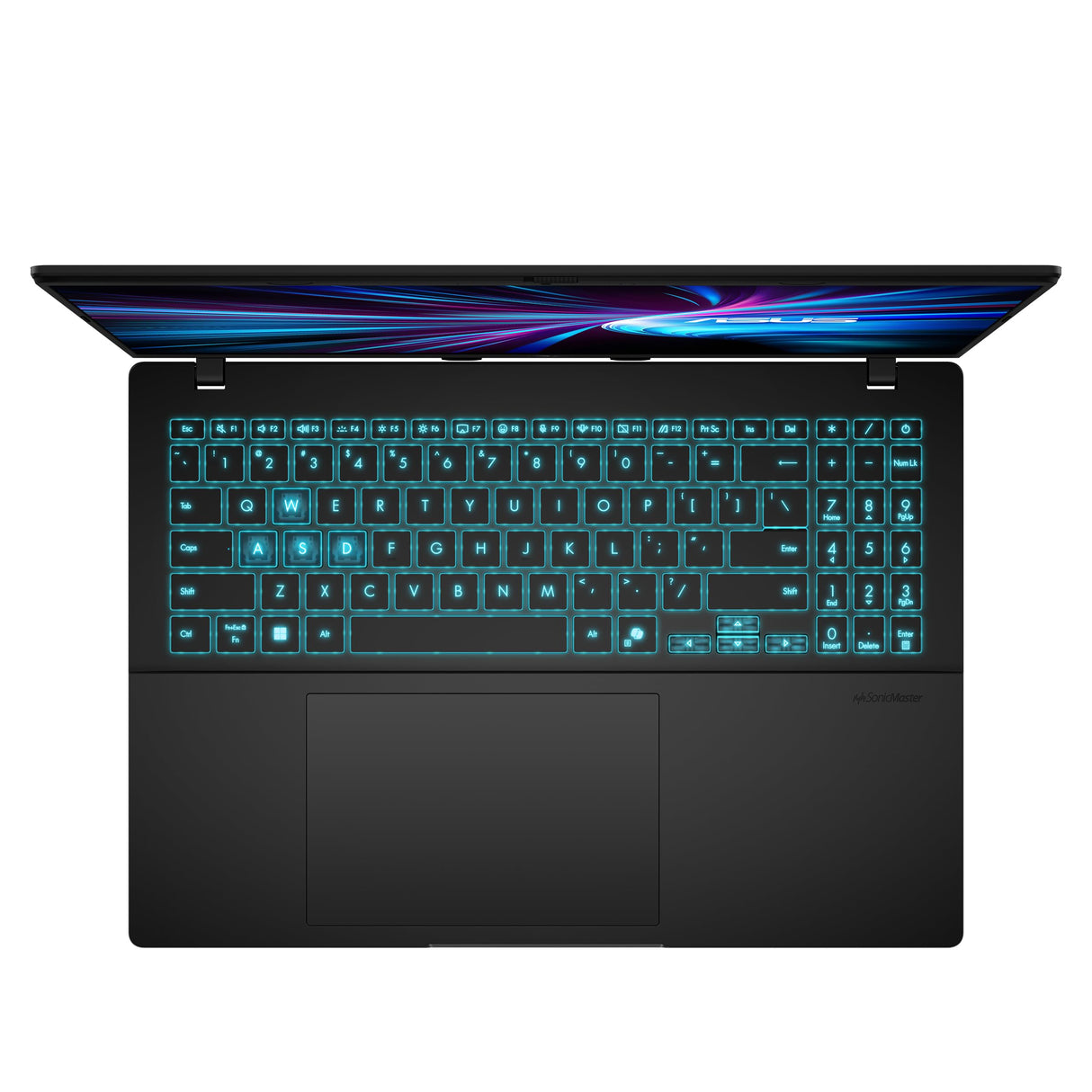 ASUS V16 V3607VM-RP011 - Ordenador Portátil Gaming de 16" WUXGA 144Hz (Intel Core 7 240H, 16GB RAM, 1TB SSD, NVIDIA RTX 5060 8GB, Sin Sistema Operativo) Negro Mate - Teclado QWERTY español