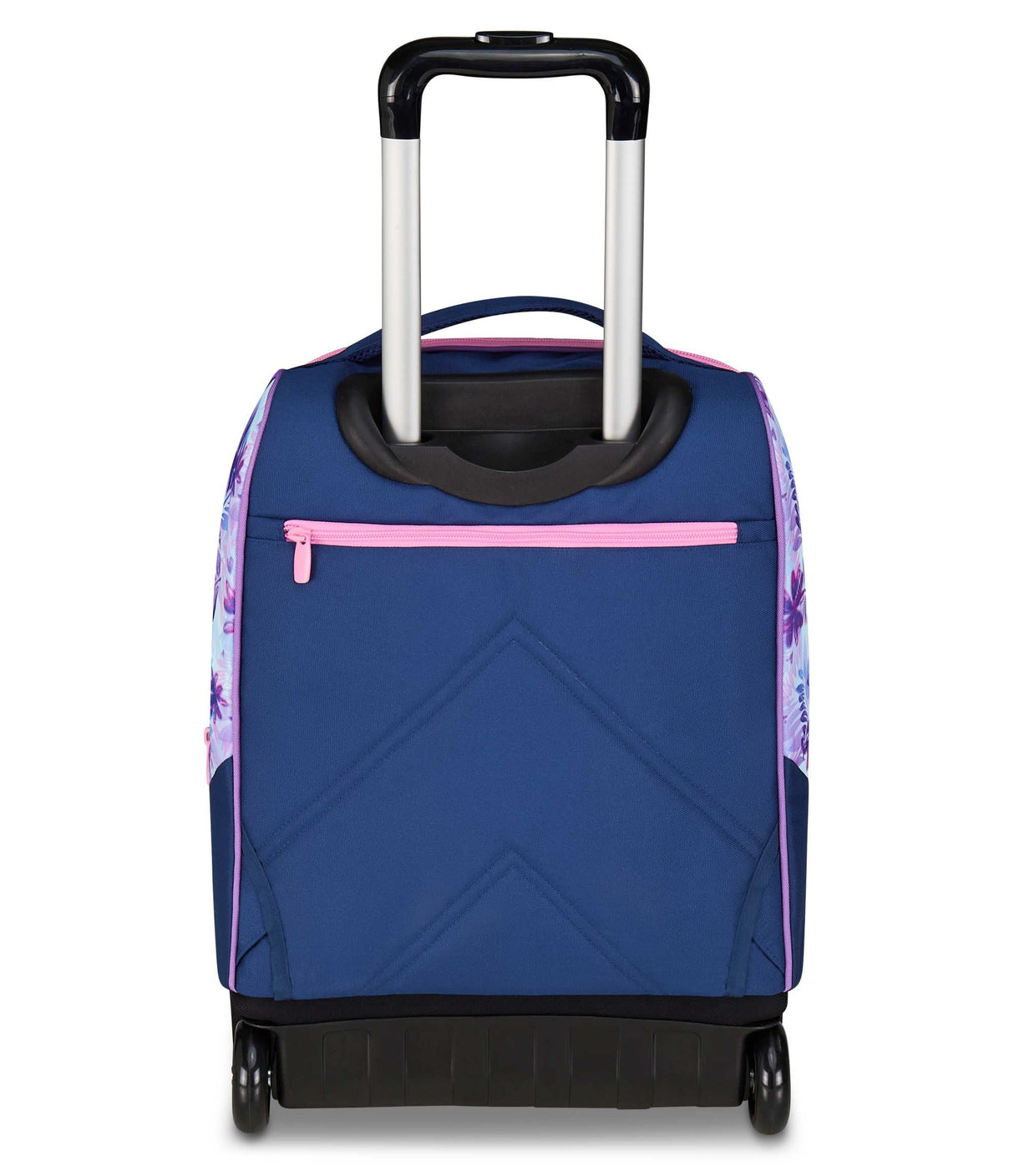 Seven Big Trolley Lilo & Stitch Escuela Fija, Violeta, 2 en 1, Doble Uso, Trolley y Mochila, Escuela Primaria, Niña, violeta, Talla única, Casual