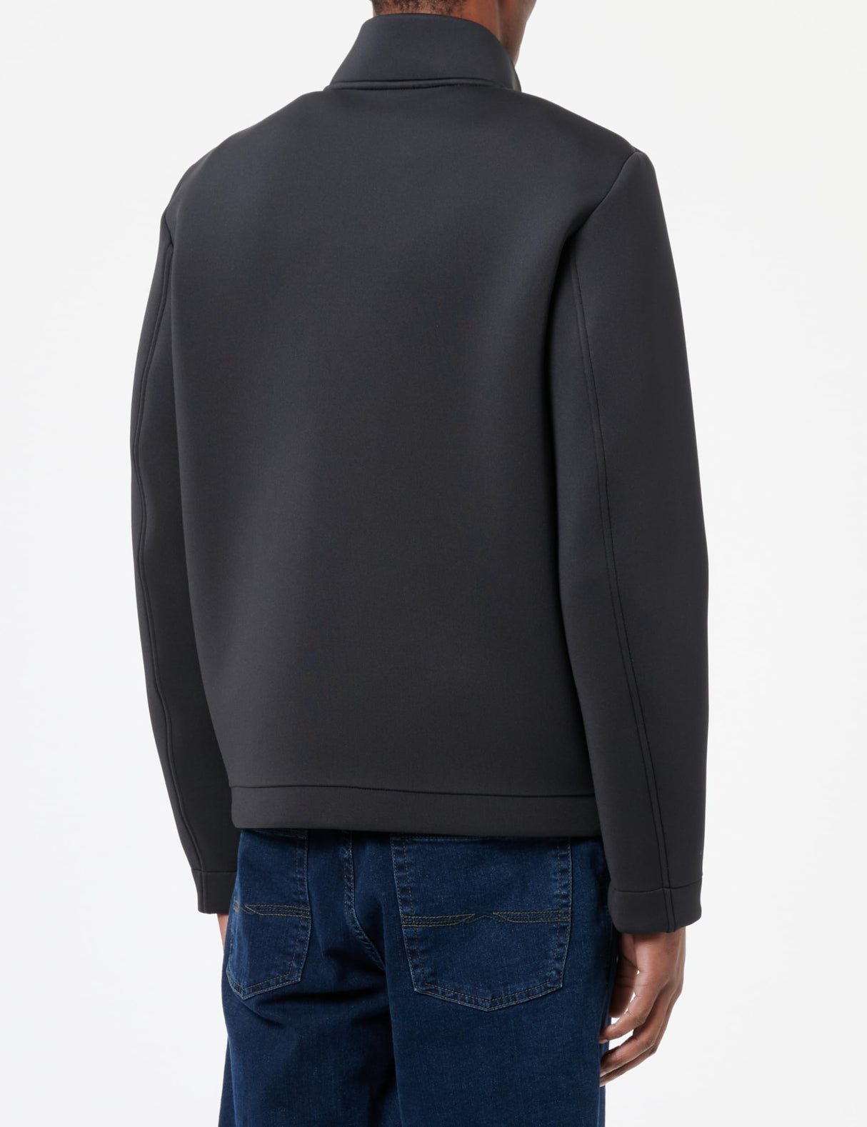 Geox M Sweater Scuba Zip Sudadera, Sky Captain, L para Hombre