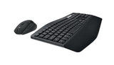 Logitech MK850 Combo Teclado y Ratón Multidispositivo, Disposición QWERTY Inglés Reino Unido , Negro