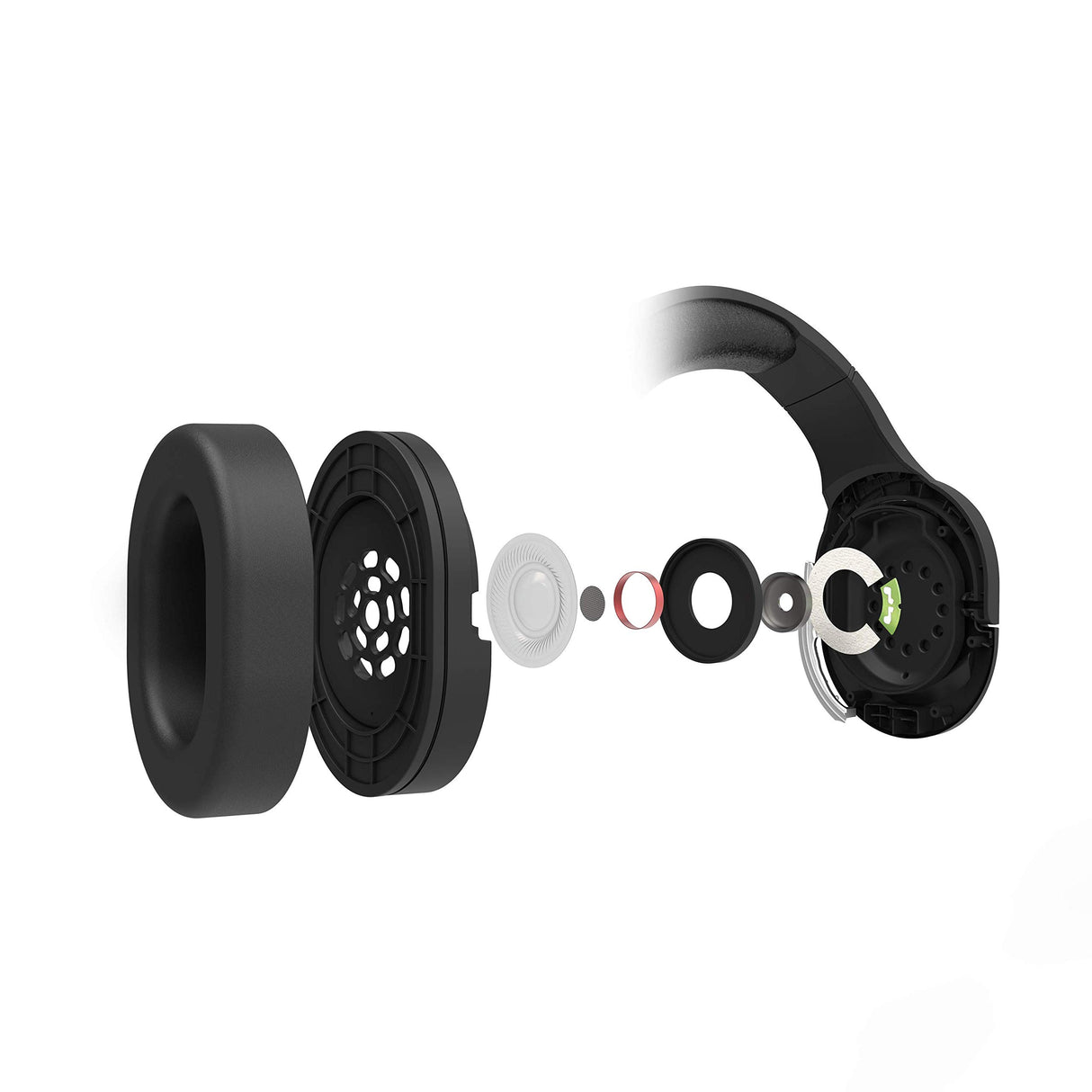 MSI Immerse GH20 - Auriculares para Juegos con Cable, diseño Ligero Ajustable, Controles de Volumen en línea, Auriculares Aptos para Gafas, Conector de Audio de 3.5 mm, PC/Mac/PS4/Xbox, Negro, Grande
