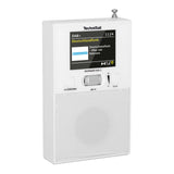 TechniSat DIGITRADIO Flex 2 - Radio Dab con Enchufe (Dab+, Radio FM, Entrada de Audio, transmisión de Audio Bluetooth, Radio Despertador, Memoria de Favoritos), Color Blanco