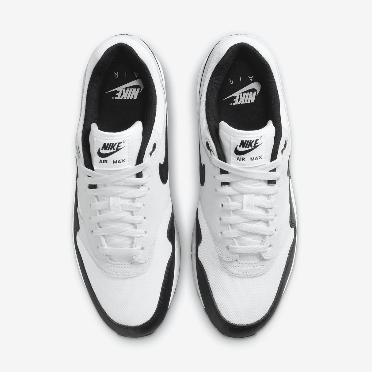 NIKE Air MAX 1 Essential, Sneaker Hombre, White Black Pure Platinum, 42.5 EU