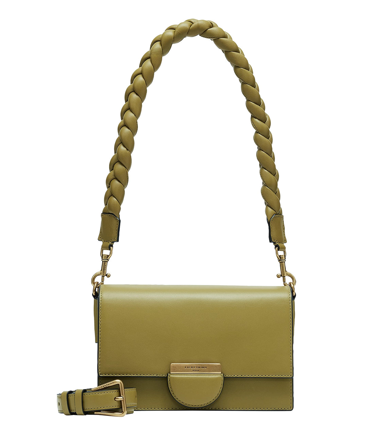 LIEBESKIND Penélope 2 BR Crossbody, M para Mujer, Matcha, Medium (HxBxT 16cm x 23cm x 10cm)