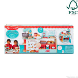 Melissa & Doug – Panadería La Patisserie de Madera (39 Piezas) - Certificados FSC