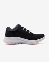 Skechers Arch Fit 2.0 Rainy Days, Zapatillas Mujer, Black Mesh/Multi Trim, 37 EU