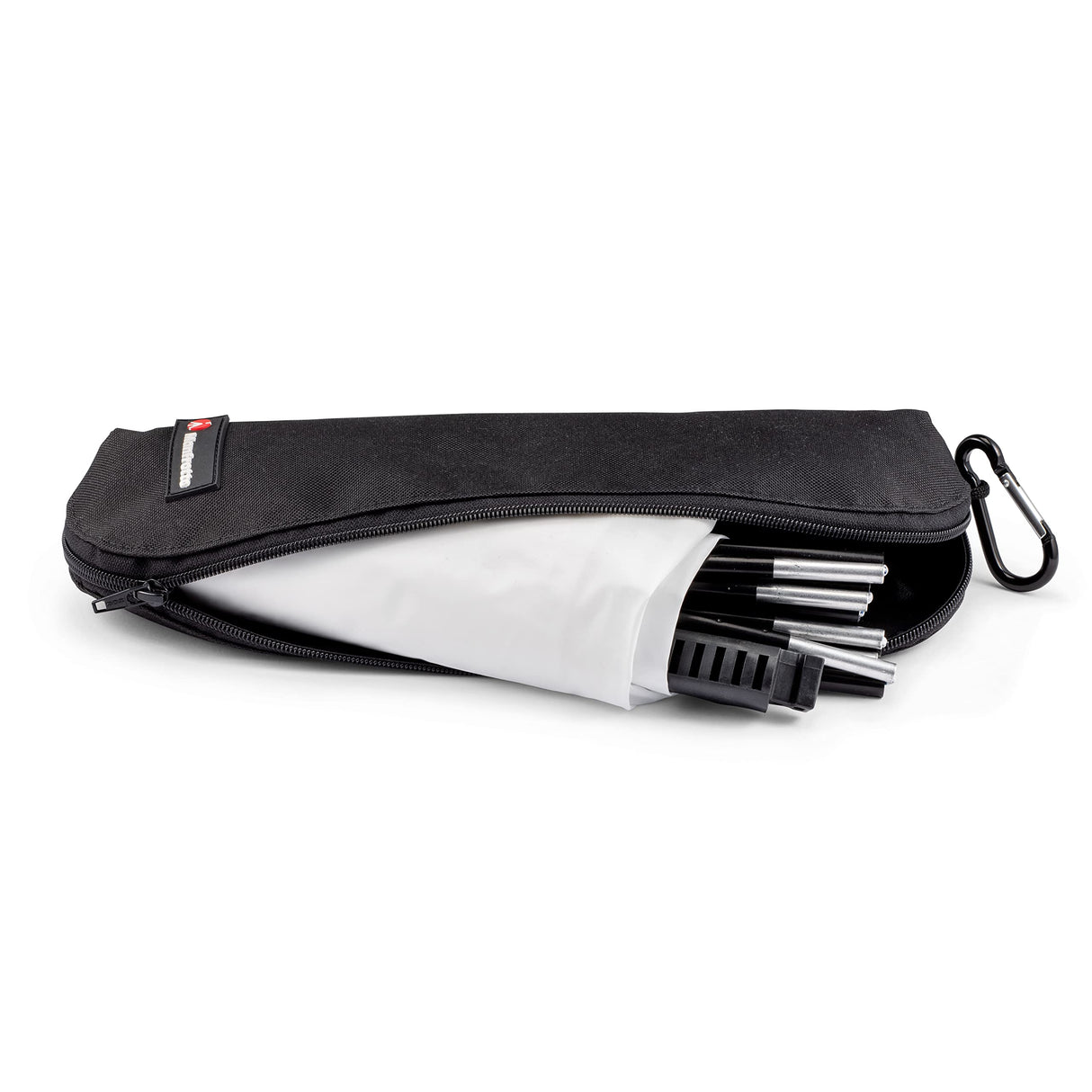 Manfrotto HaloCompact Plus Diffuser 98 cm / 38 pulg. Difusor Circular 2 Stop - Tecnología RapidExoframe, Bastidor de Aluminio Colapsable - LL LR3333, Plata/Blanco