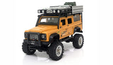 Amewi D90X28 Metal Scale Crawler 4WD 1:28 RTR Amarillo RC Control Remoto