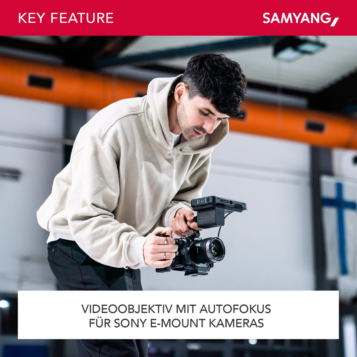 Samyang Objetivo V-AF 100mm T2.3 para Sony E