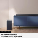 Samsung Barra de Sonido HW-C430/ZF Serie C, 3 Altavoces, subwoofer Incluido, Audio de 2.1 Canales, Adaptive Sound Lite, Negro 2023