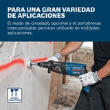 Bosch Professional GBH 2-26 F - Martillo perforador (2,7 J, Ø máx. hormigón 26 mm, SDS plus + cilíndrico, en maletín) [Clase de eficiencia energética B]