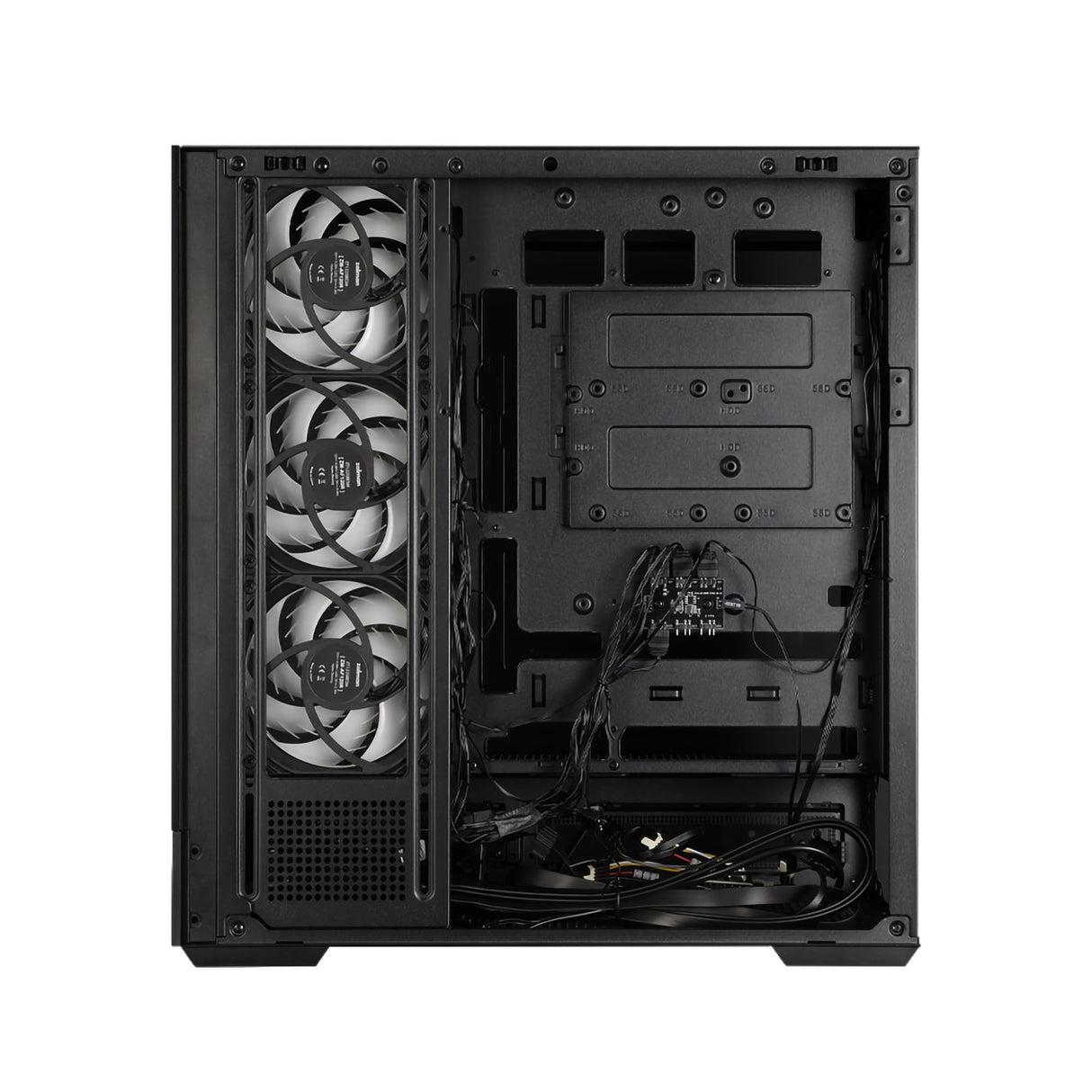 ZALMAN P40 DS - Carcasa para PC (Torre Media), Color Negro