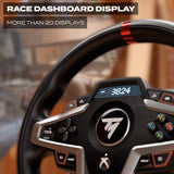 Thrustmaster T248 Volante de Carreras y Pedales Magnéticos – Xbox Series X|S, Xbox One, PC – HYBRID DRIVE, Palancas Magnéticas, Retroalimentación de Fuerza Dinámica, Pantalla Integrada