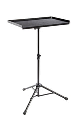 K&M 13500 Soporte de percusión, negro - estante 57,3 cm x 37,3 cm - de acero - estante regulable en altura e inclinación