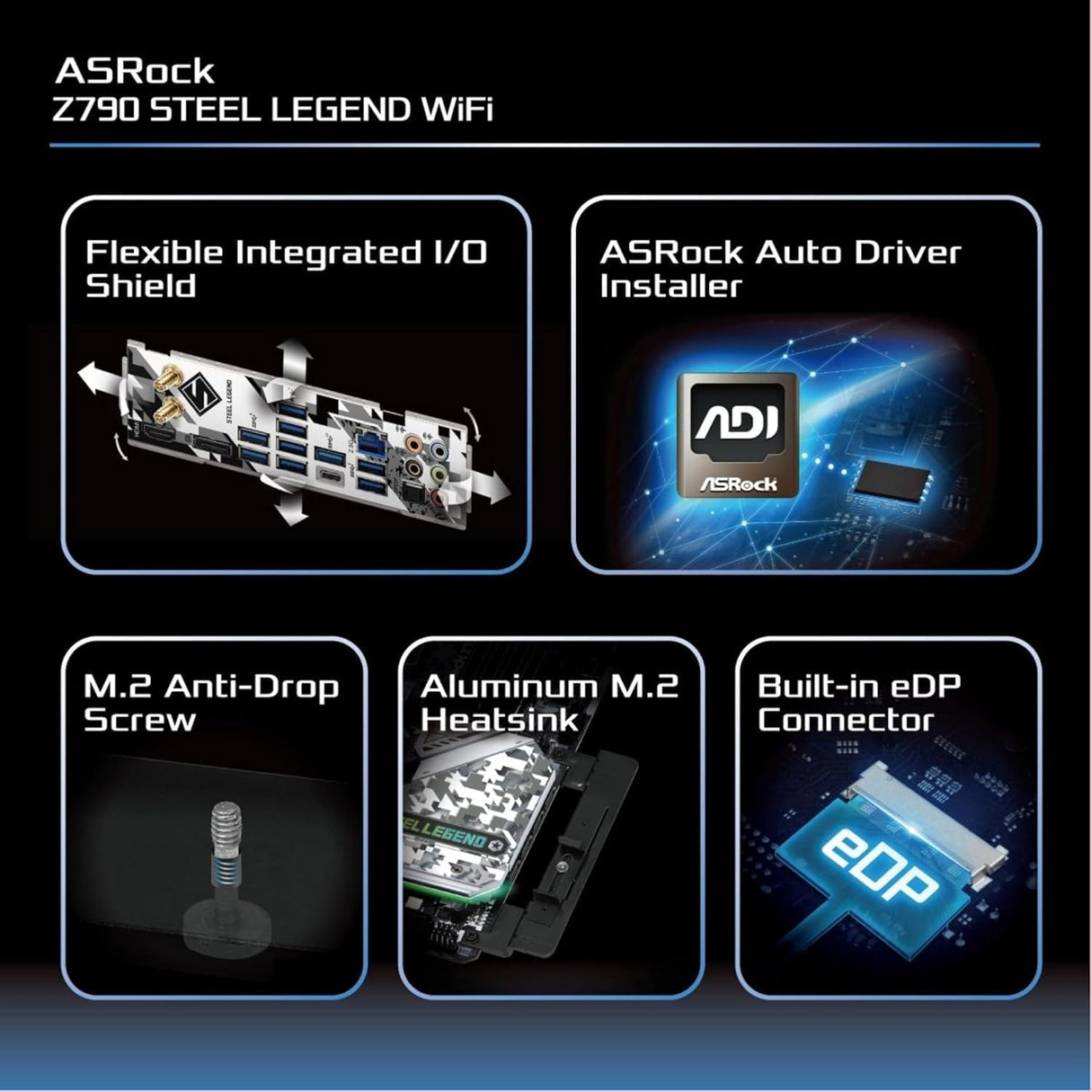 Asro Z790 Steel Legend WiFi Z790