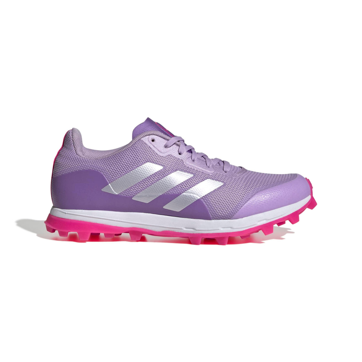 adidas Fabela Zone, Zapatos de Hockey Mujer, Powder Plum/Aurora Met. / Aurora Plum, 36 EU