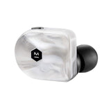 Master & Dynamic MW07 True Wireless - Auricular inalámbrico, Color white marbel