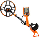 VEVOR Detector de Metales Profesional Mango de 99-127 cm Detector Recargable Bobina de Búsqueda 30 cm Pantalla LCD IP68 Impermeable 7 Modos DSP Chip Auriculares Bluetooth para Búsqueda de Monedas Oro