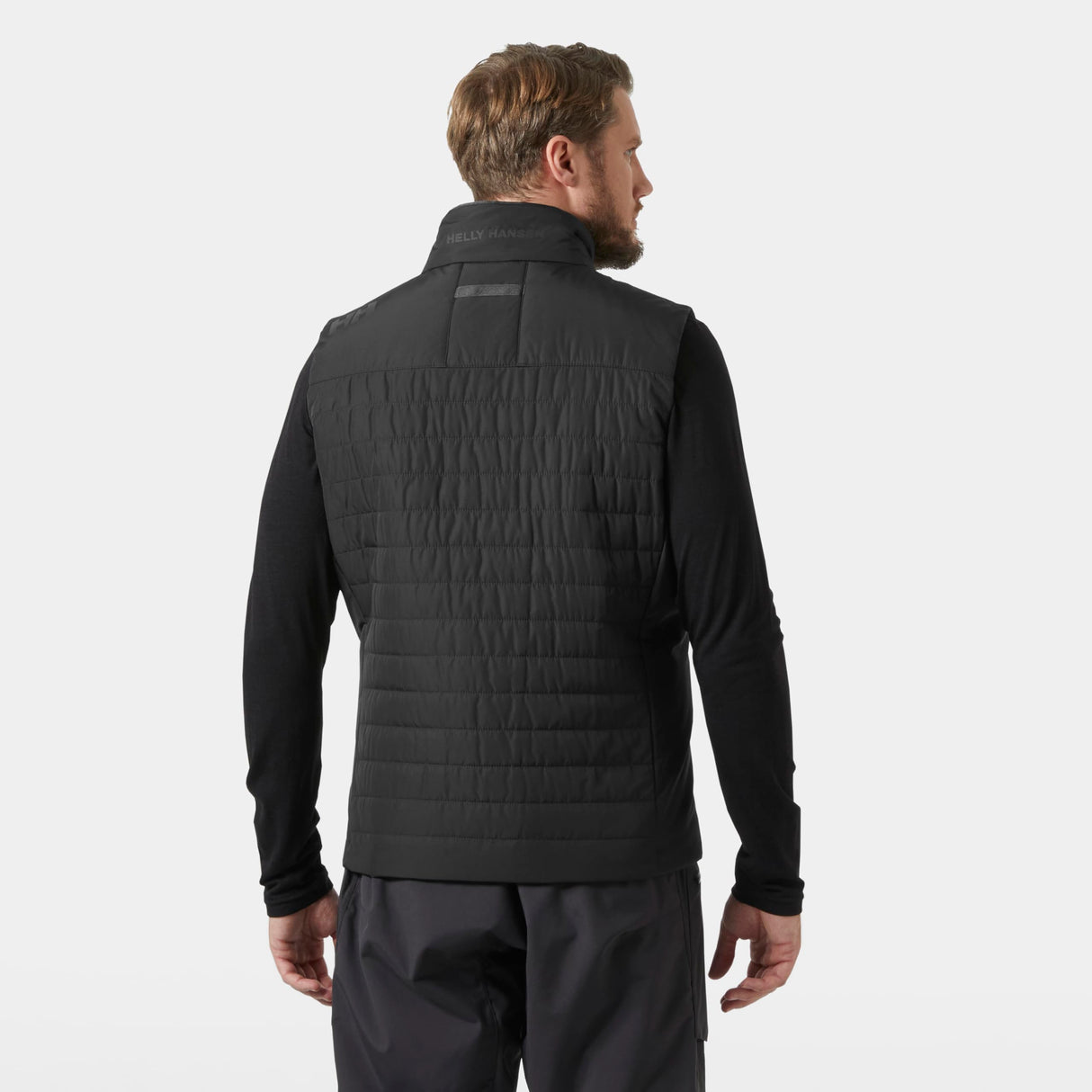 Helly Hansen Hombres Chaleco aislante Crew 2.0, Ébano, 2XL