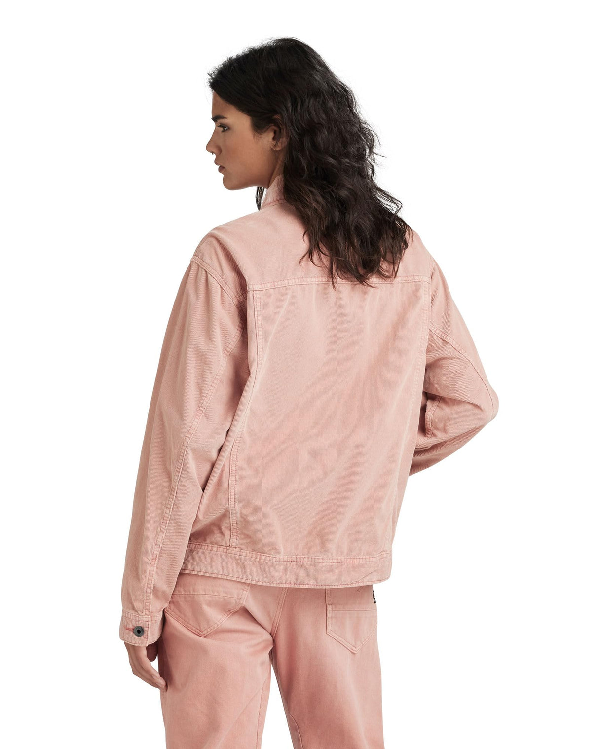 G-Star Para Mujer Chaqueta Oversized Western, Rosa (rainbow light dusty rose gd D22579-C436-G041), L