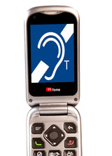 TTfone TT970 Whatsapp 4G Pantalla Táctil Teléfono de tapita y Botones Grandes – con Cámara de 8MP y Botón de Asistencia de Emergencia, Compatible con Audífonos y – Fácil y Simple de Usar (embalar)