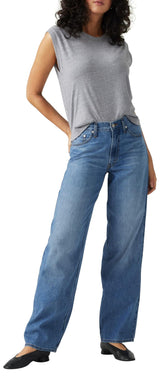 Levi's Baggy Dad Vaqueros, Heavy Check, 25W / 30L para Mujer