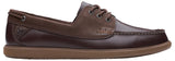 Clarks Bratton Boat, Náuticos Hombre, Dark Brown, 42 EU