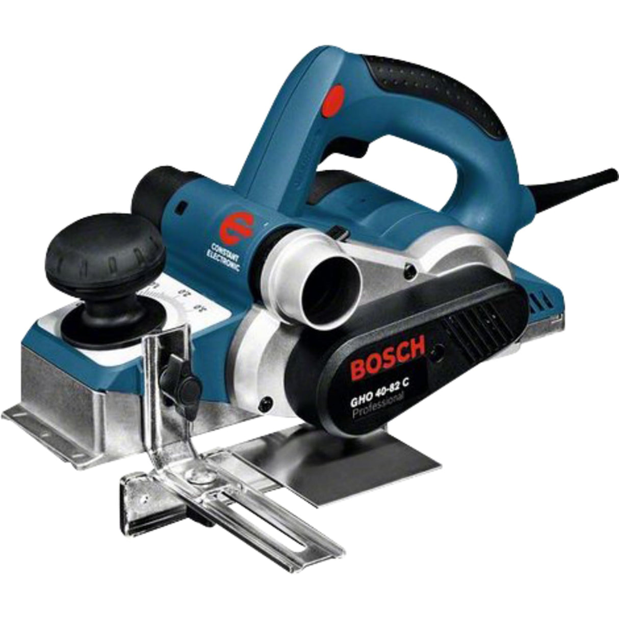 Bosch Professional GHO 40-82 C - Cepillo eléctrico (14000 rpm, profundidad hasta 4 mm, velocidad constante, en maletín)