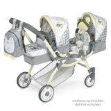 Carrito para Muñecas Decuevas PIPO Doble 45 x 100 x 81 cm