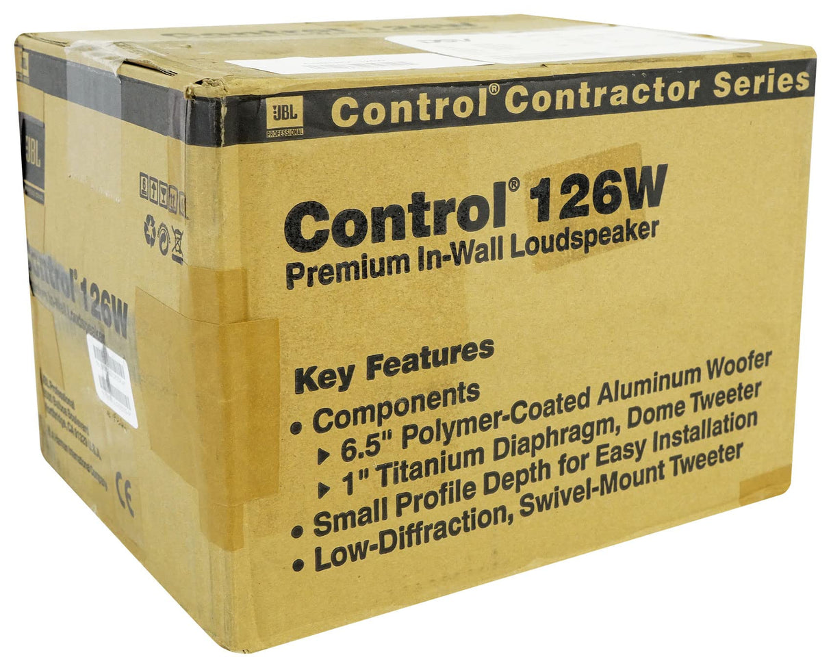 Control 126 W White (el par)