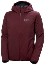 Helly-Hansen Womens W Verglas Hooded Insulator, Nogal, L
