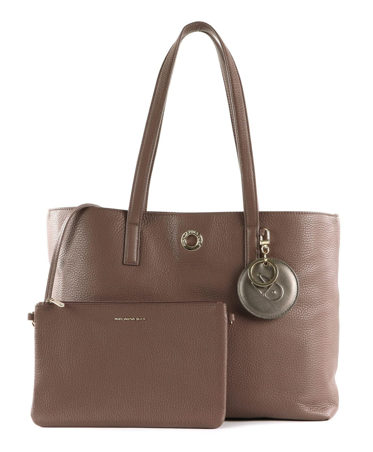 Mandarina Duck Mellow Leather P10FZT24, Shopper, Mujer, Balsamic, Talla única