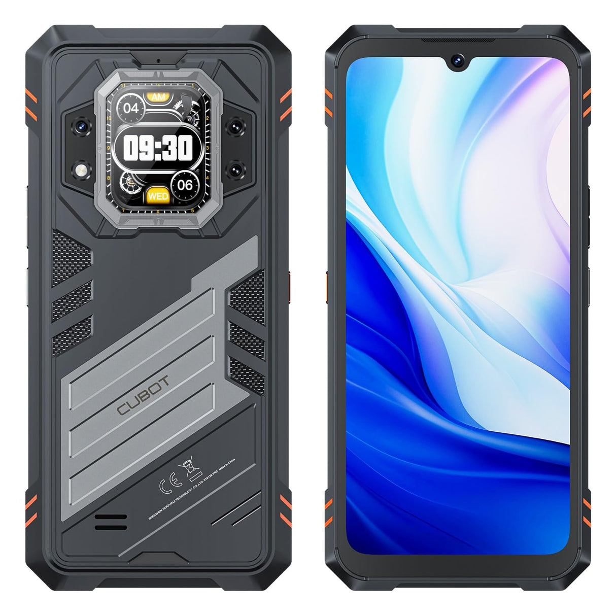 Cubot Kingkong Star 2 - Smartphone de 6.72" FHD+, 24GB (12GB+12GB) RAM y 256GB ROM, Cámara Triple 100 MP + Macro 5 MP, Batería 5100mAh, Android 14, Procesador MediaTek Dimensity 8200, Color Negro
