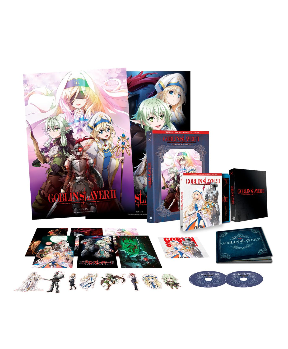 Goblin Slayer Temporada 2 [Bluray Edición Coleccionistas A4] [Blu-ray]