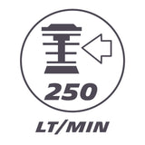 MICHELIN - Compresor de aire MB100/3 - Tanque de 100 litros - Motor de 3 cv - Presión máxima 10 bar - Flujo de aire 250 l/min - 15 m³/h