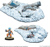 Atomic Mass Games Star Wars Legion Crashed X-Wing Terrain Expansion | Juego de Batalla para Dos Jugadores | Juego de miniaturas | Juego de Estrategia para Adultos y Adolescentes | A Partir de 14 años