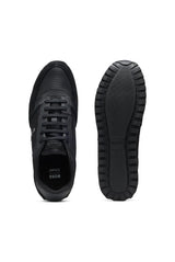 BOSS Hombres Parkour-L_Runn_NY_N Sneaker Negro 47 EU