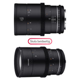 Samyang MF 135 mm T2,2 VDSLR MK2 MFT – Teleobjetivo de Video Cine Distancia Focal Fija para Micro Cuatro Tercios, Enfoque Manual para Panasonic DC-GH5s DC-GH5 II BGH1 Olympus OM-D E-M1 Mark III