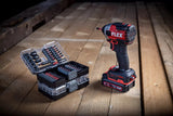 Flex 520764 - Llave de impacto inalámbrica (18 V, ID 1/4", 18,0-EC-HD, sin batería, con expulsión de bits, taladro con motor sin escobillas, alta eficiencia, larga vida útil)