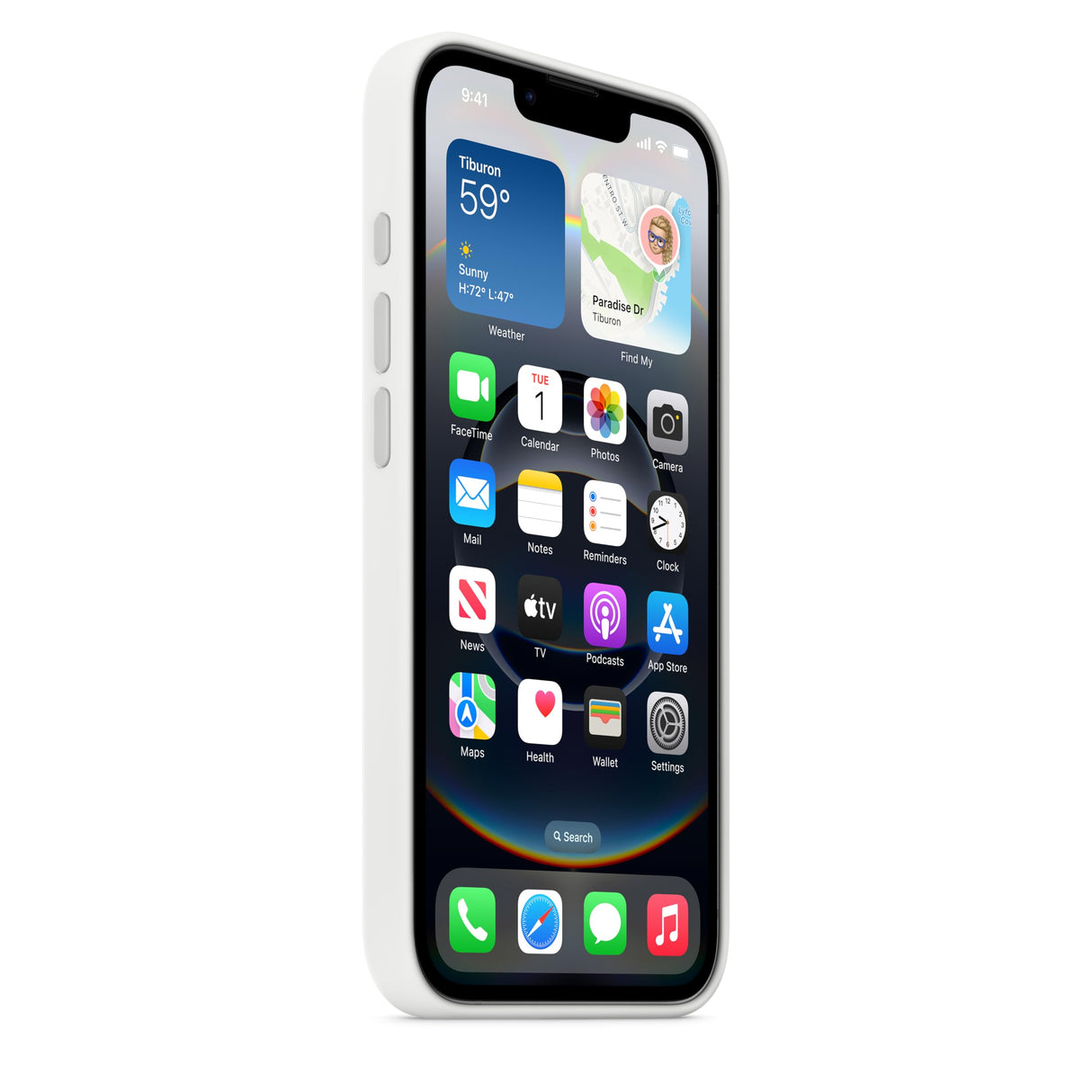 Apple Funda de Silicona para el iPhone 16e - Blanco