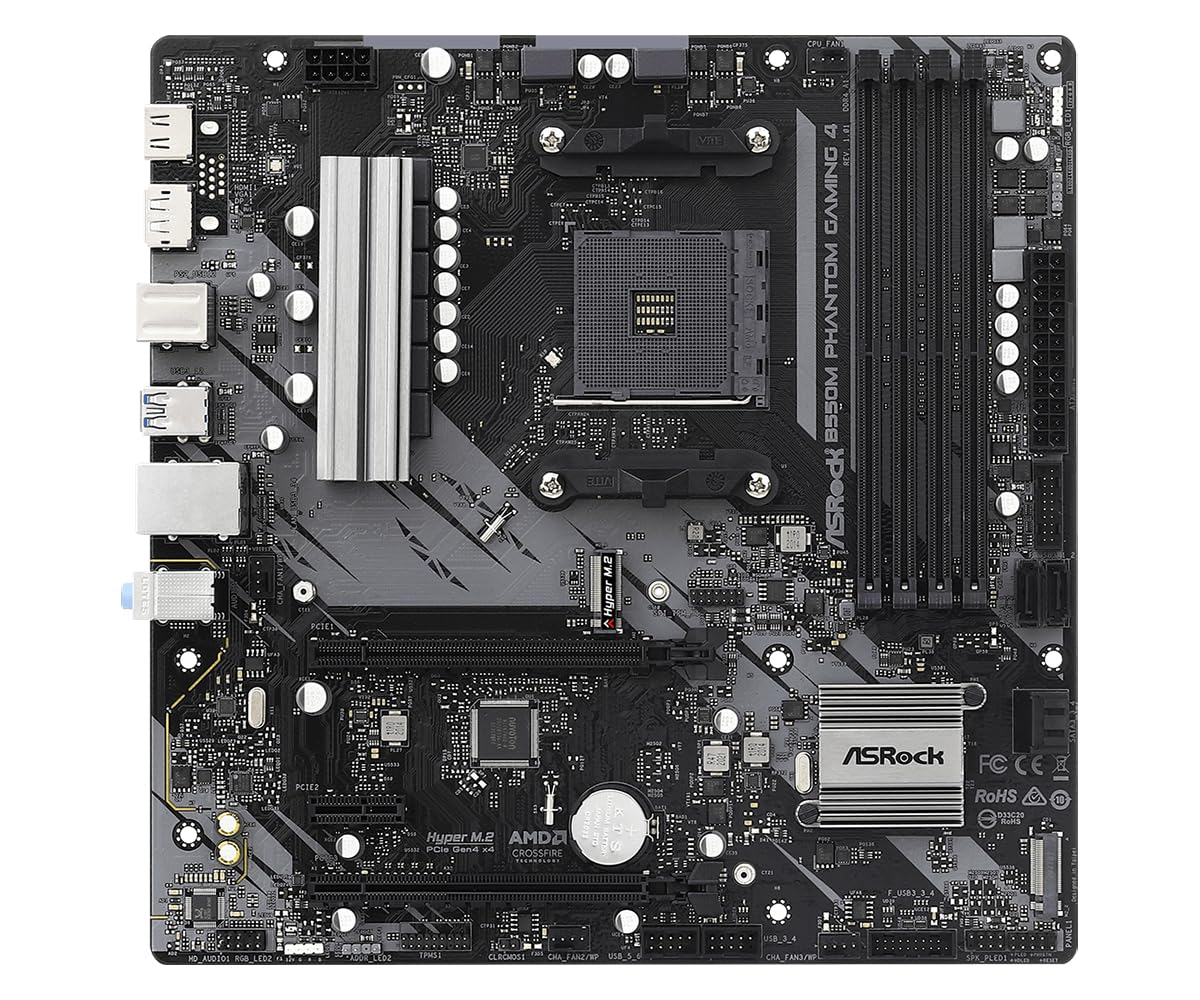 ASROCK B550M Phantom Gaming 4 AM4 DDR4 MATX Retail