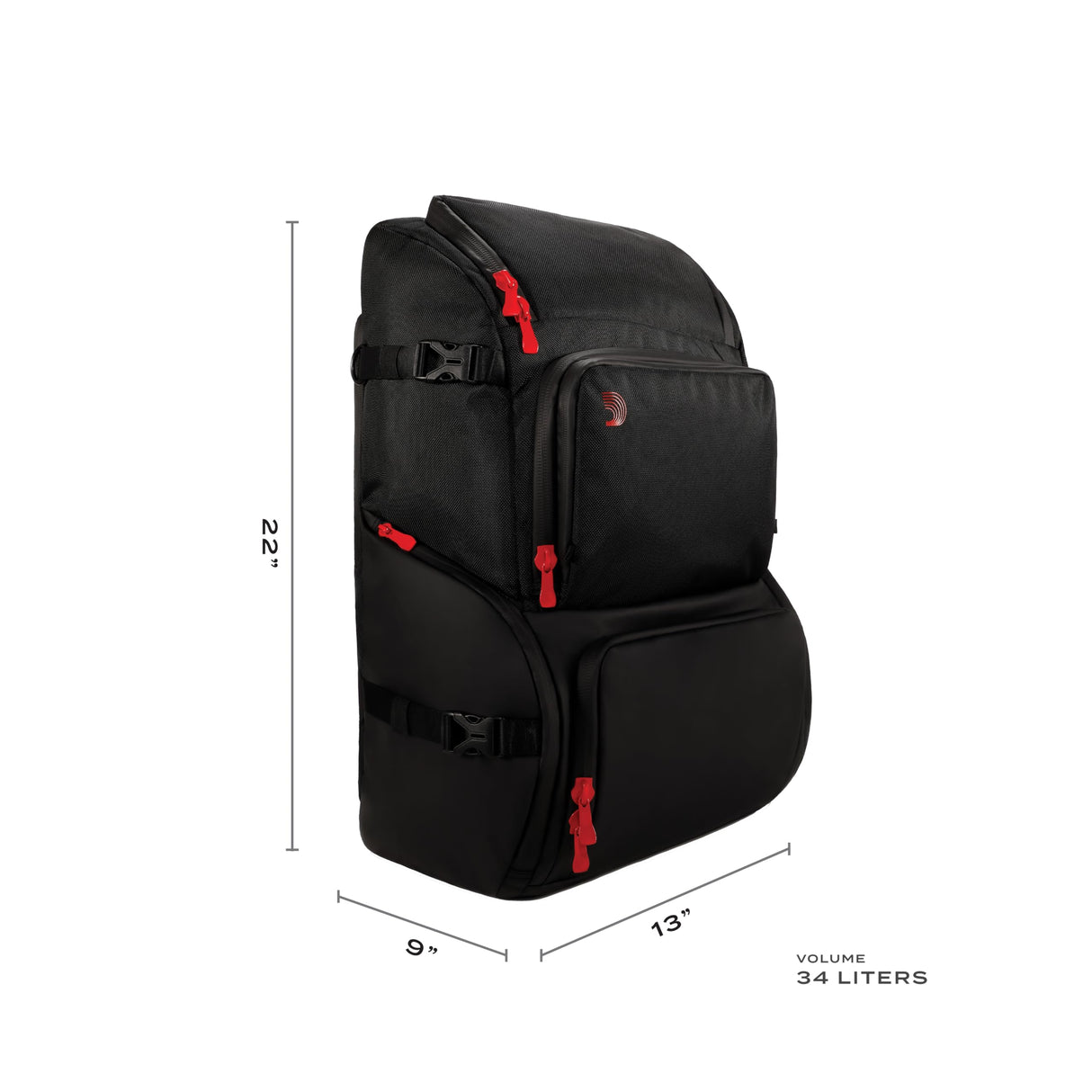 D'Addario Accessories Backline Gear Transport Pack, PW-BLGTP-01
